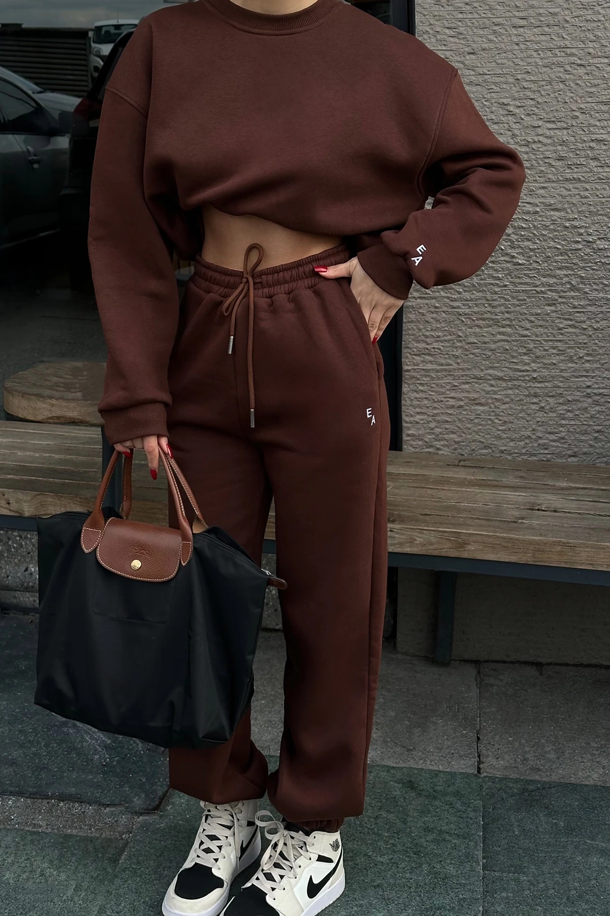 Brown Tracksuit Suit